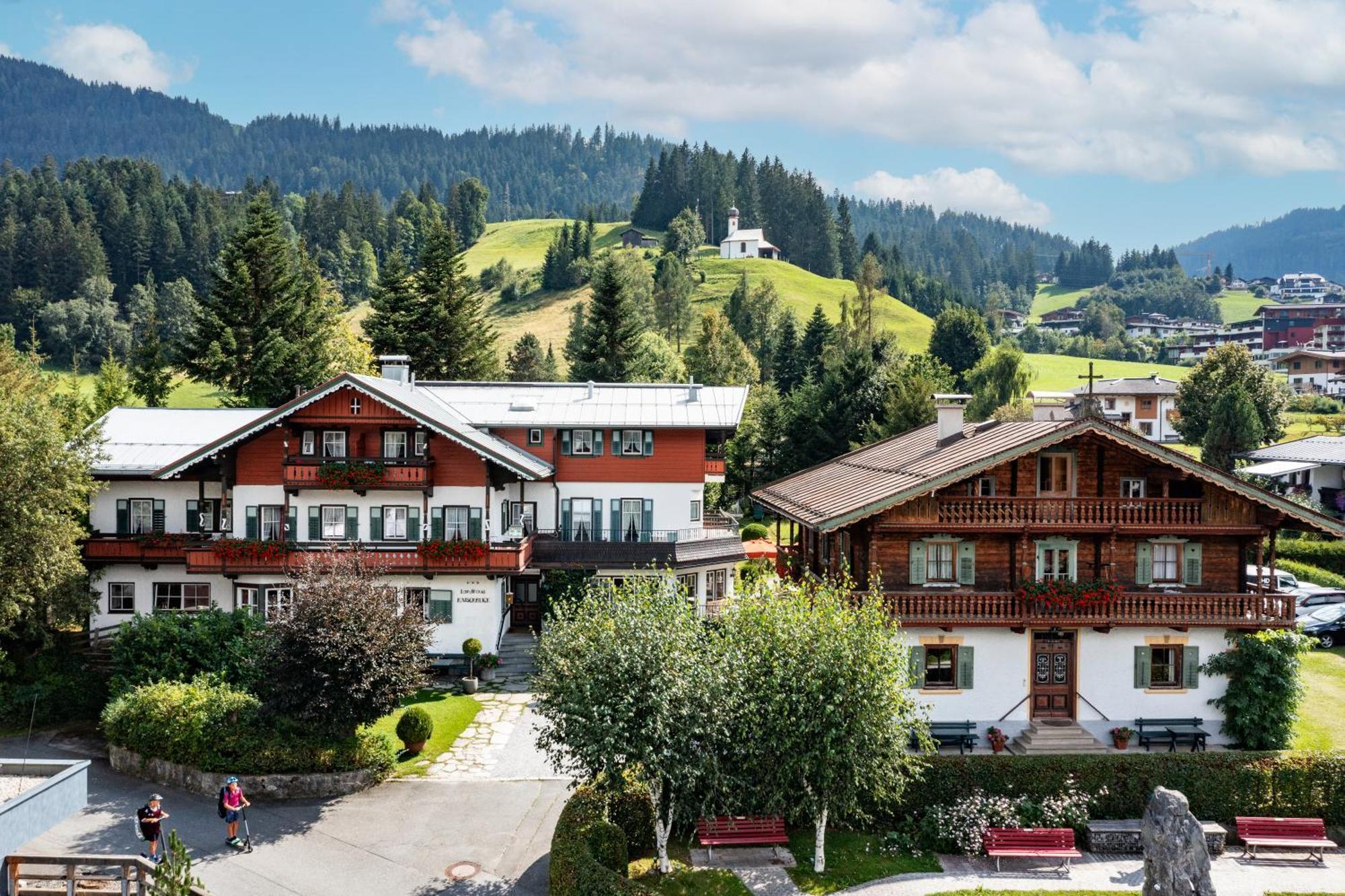 Landhaus Kaiserblick エルマウ エクステリア 写真